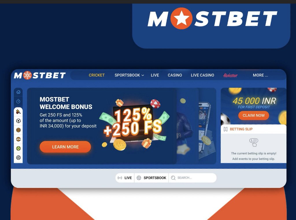 Cassino na Mostbet Brasil